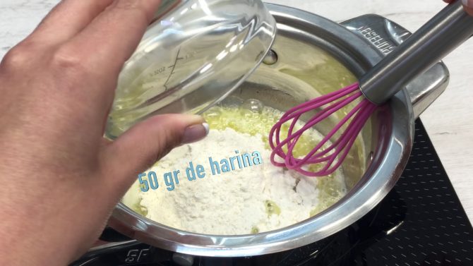 Bechamel Fácil y rápida 2