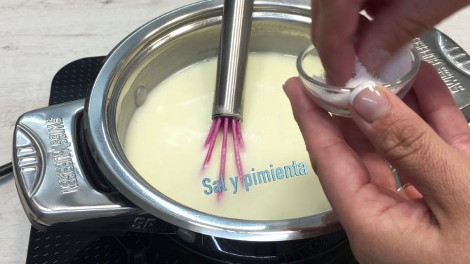 Bechamel Fácil y rápida 4