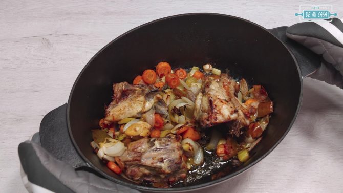 Caldo de Pollo Casero 3