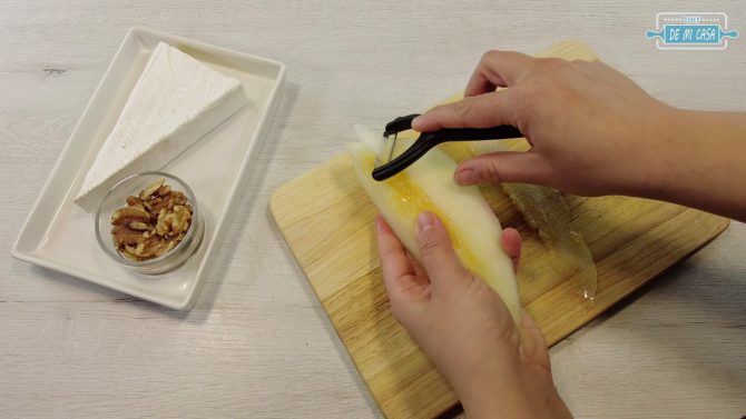 Canapes de Melon con Jamon 11